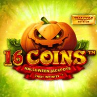 16 Coins Grand Gold Edition Halloween Jackpots